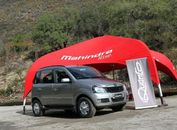 Lanzamiento de Mahindra Quanto