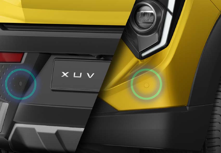 Sensores de estacionamiento traseros